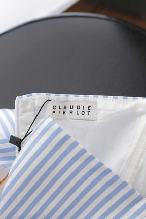 Mi-longueur Claudie Pierlot  Bleu