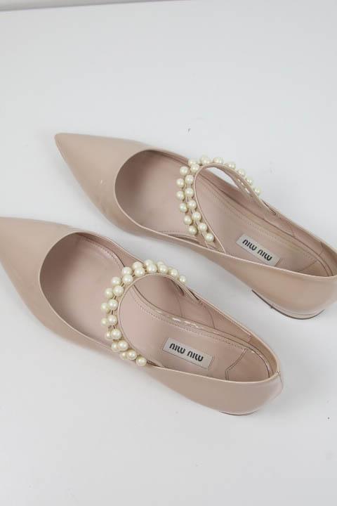 Ballerines Miu Miu  Beige