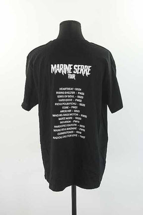 T-shirts Marine Serre  Noir