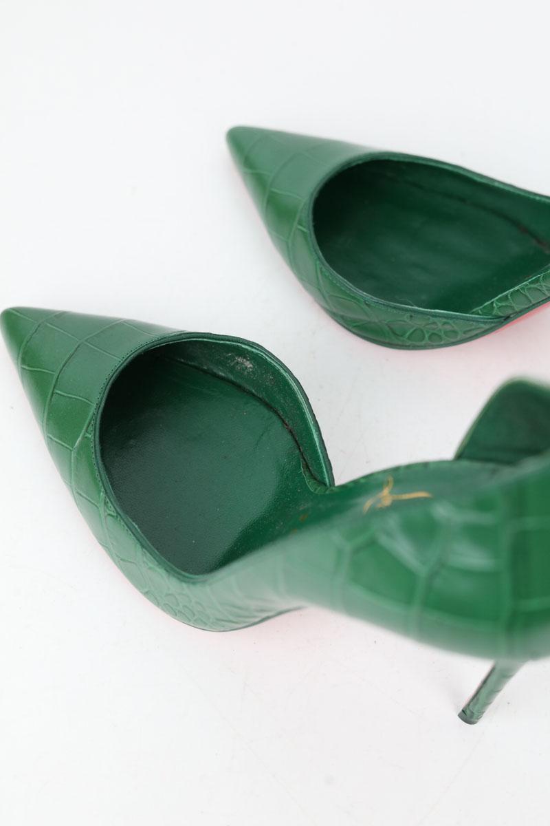 Talons Christian Louboutin Iriza Vert