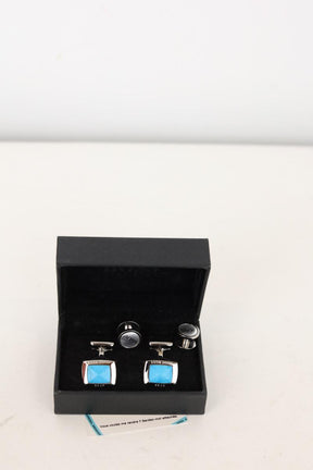 Bouton de manchette Hugo Boss  Bleu