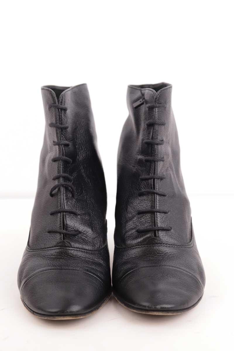 Bottes à lacets Repetto  Noir