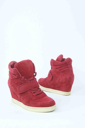 Baskets à talons Ash  Rouge