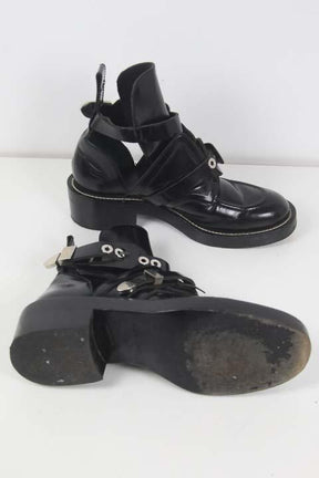 Bottes motardes Balenciaga Ceinture Noir