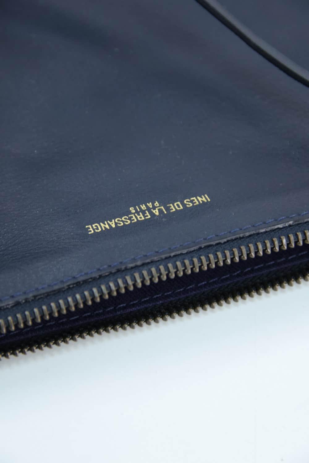 Bandoulière Inès de la Frassange  Bleu