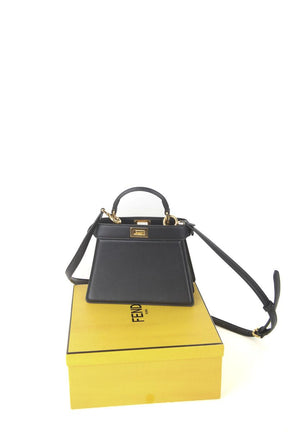 Sac à main Fendi Peekaboo Noir