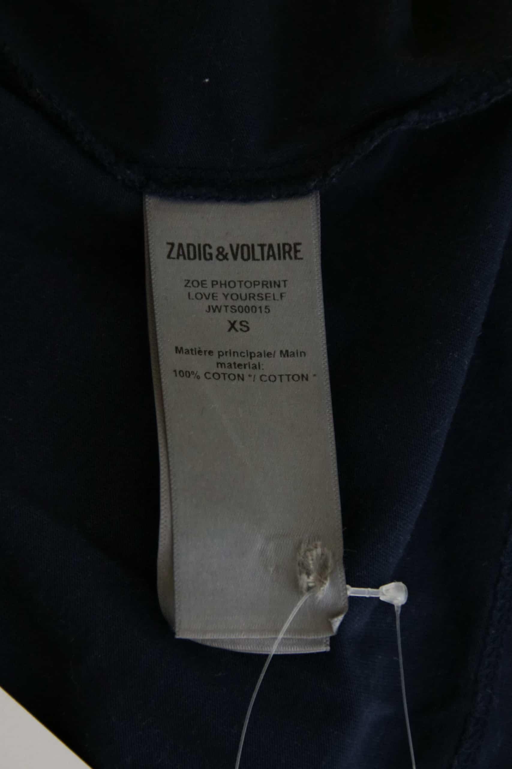 T-shirts Zadig & Voltaire  Noir