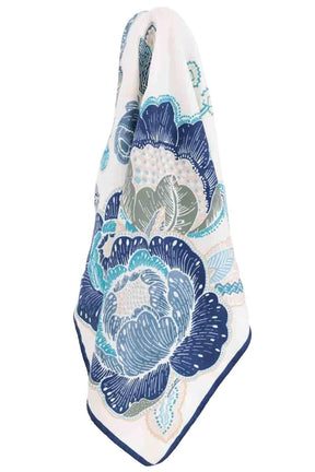 Carrés Longchamp  Bleu