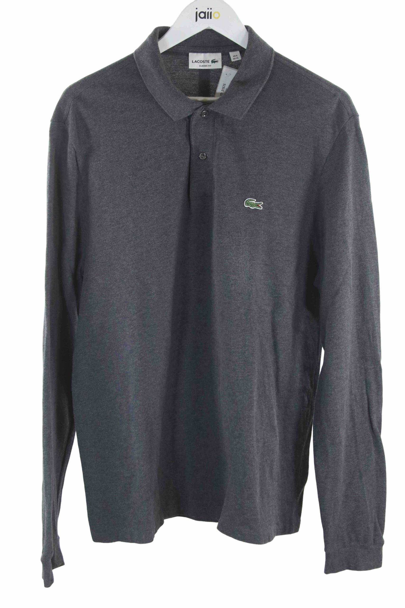 Polo Classique fit manches longues Lacoste  Gris