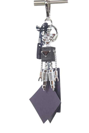 Porte-clés Prada  Argent