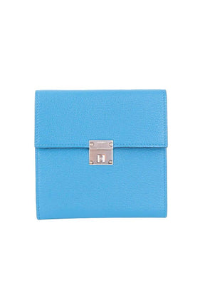 Porte-monnaie Hermès  Bleu
