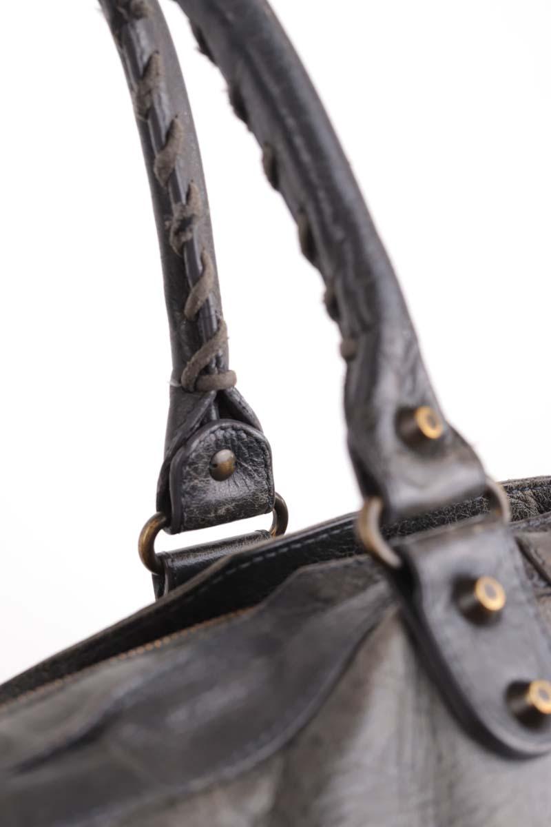 Sacs à main Balenciaga City Anthracite