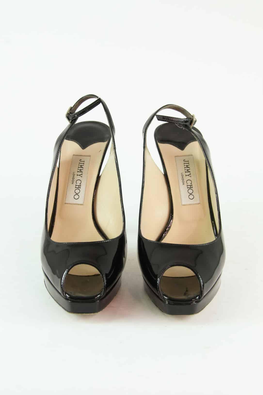 Talons dans leur pochon Jimmy Choo  Noir