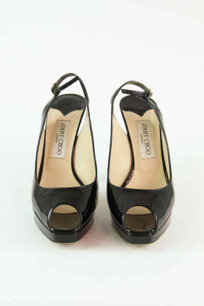 Talons dans leur pochon Jimmy Choo  Noir