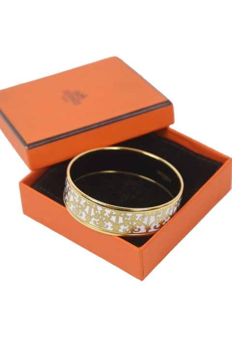 Bracelet Hermès Bracelet Email Doré