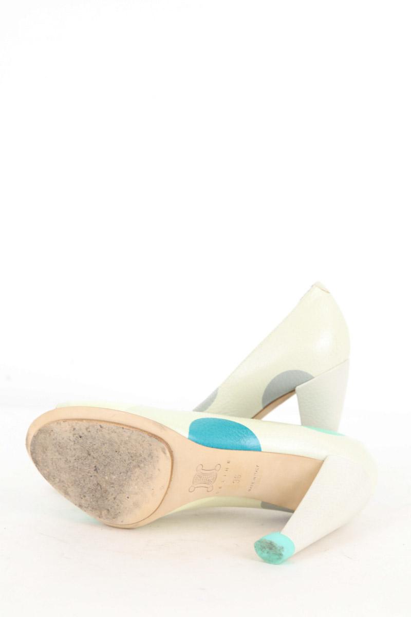 Talons Celine  Blanc