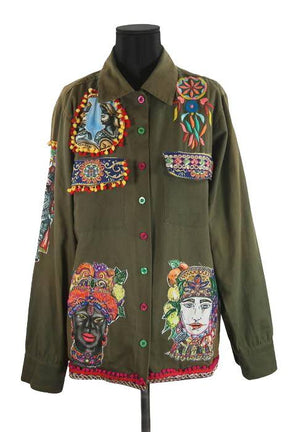 Vestes Antica Sartoria  Kaki