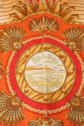 Foulard Hermès  Orange