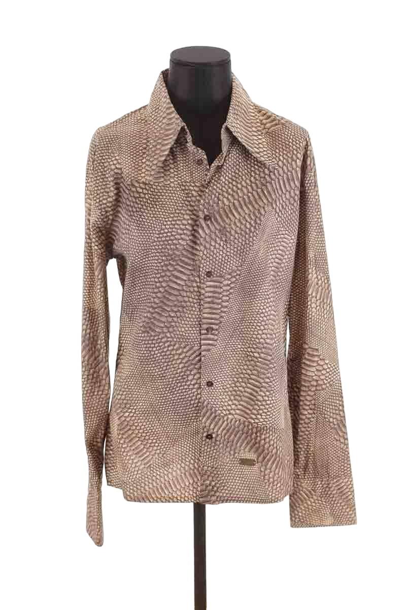 Chemise Roberto Cavalli  Marron