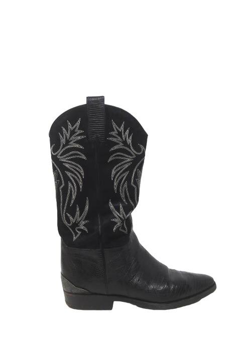 Bottes de cow-boy Sartore  Noir