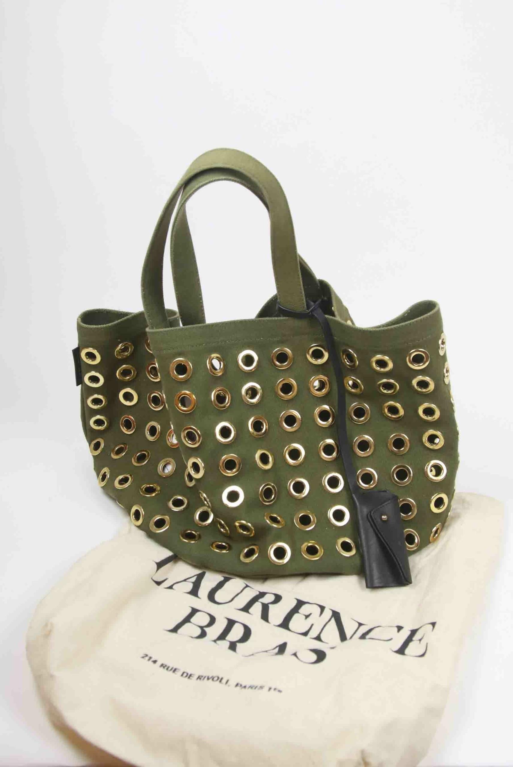 Sacs à main Laurence Bras  Kaki