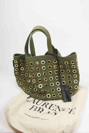 Sacs à main Laurence Bras  Kaki