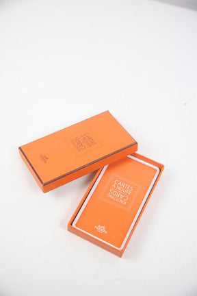 Cartes à nouer Hermès  Orange