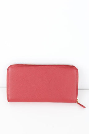 Portefeuille en cuir  Prada  Rouge