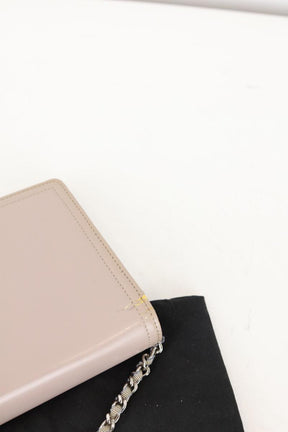 Sac à main Chanel Wallet On Chain Boy Half Flap Rose