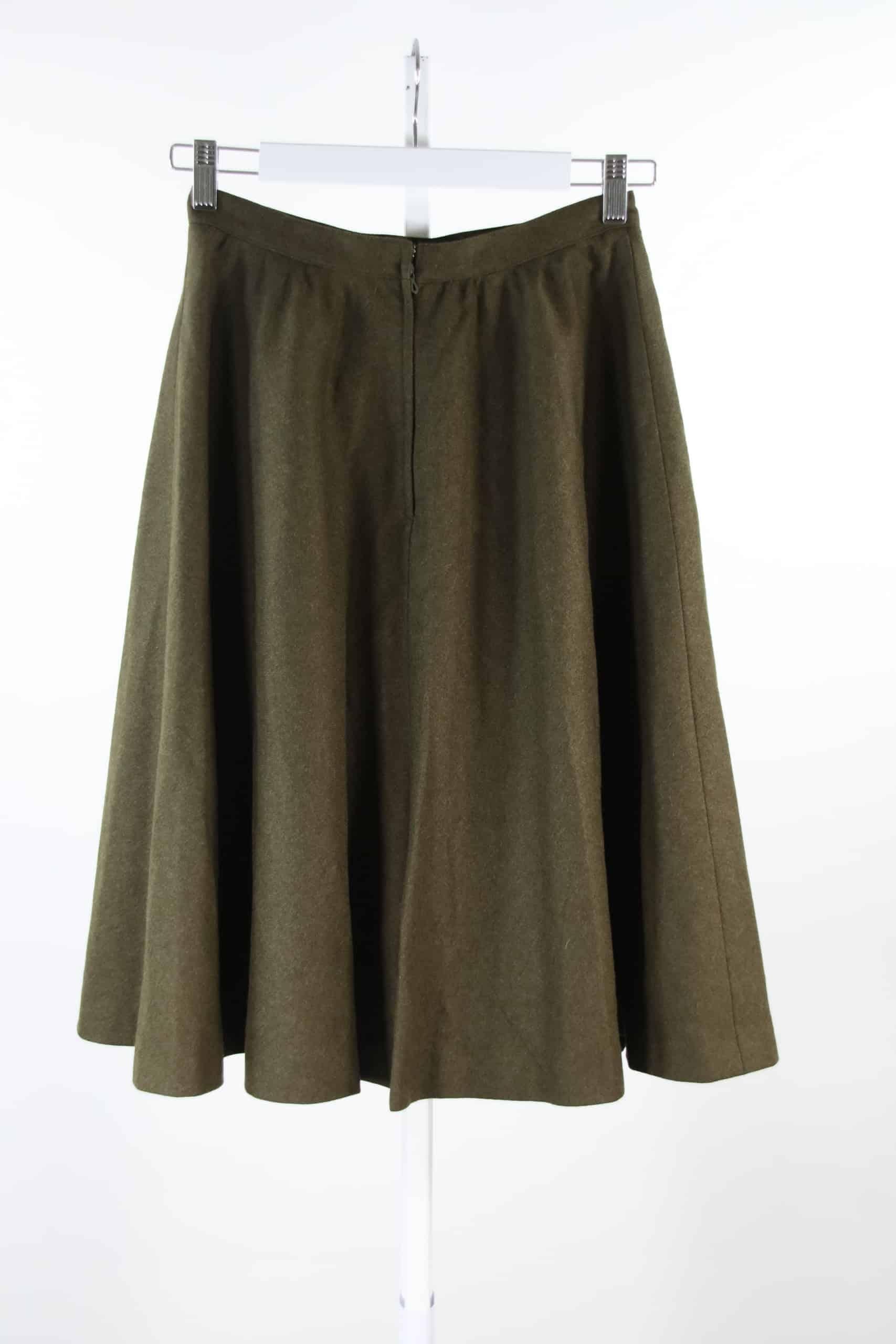 Mi-longueur Guy Laroche  Kaki