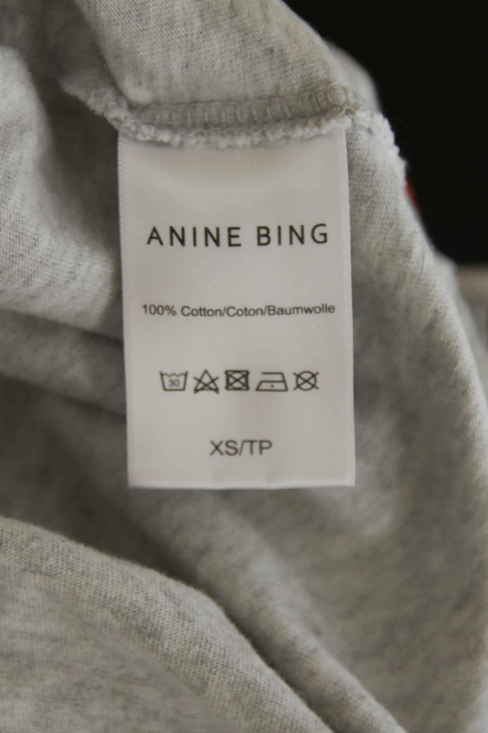 T-shirts Anine Bing  Gris
