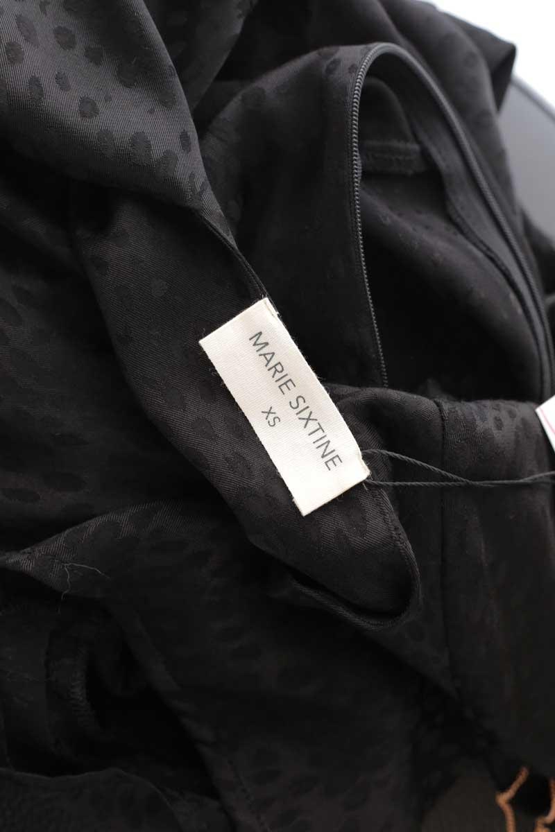 Mi-longueur Marie Sixtine  Noir