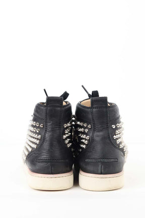 Baskets Christian Louboutin Louis junior spike Noir