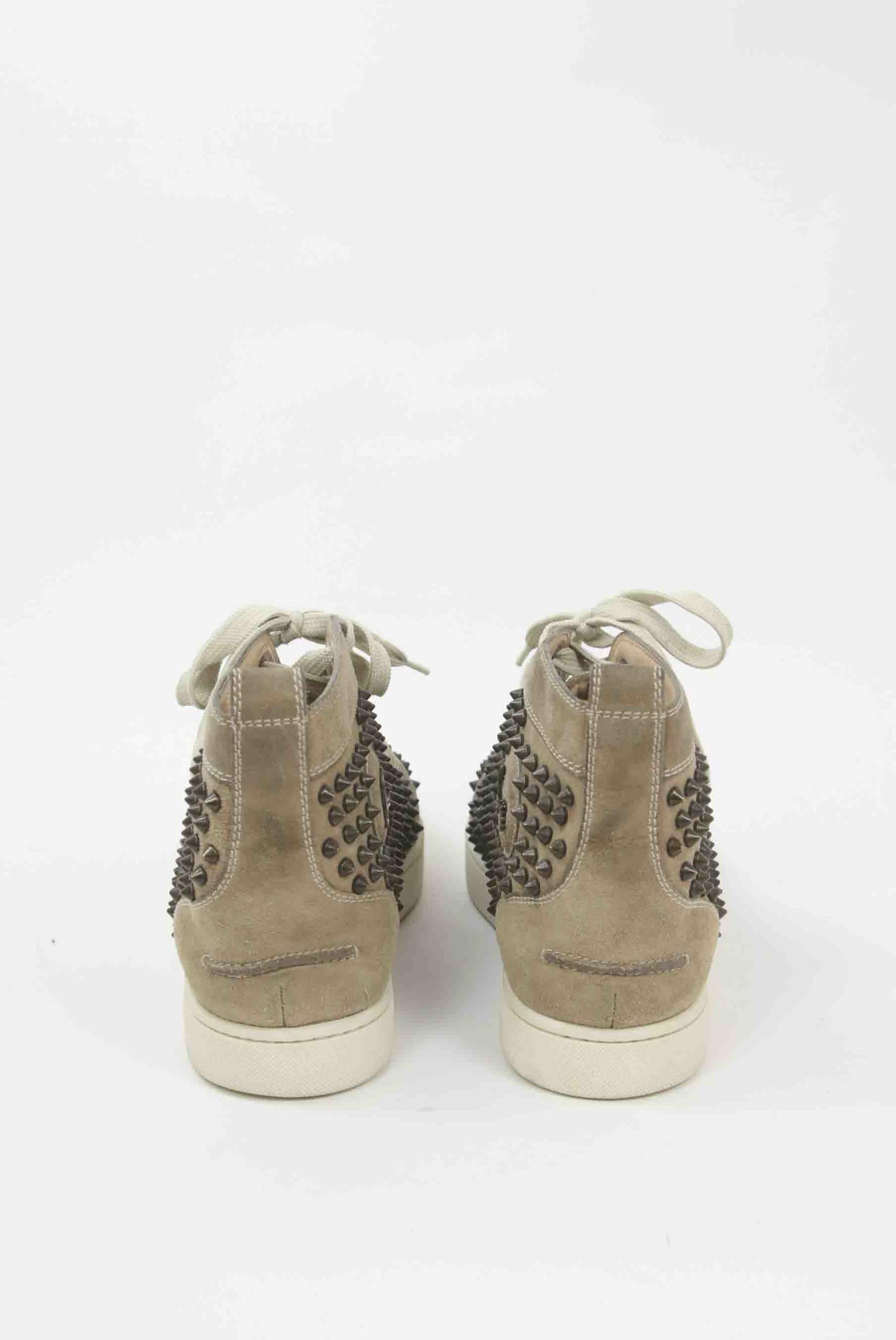 Baskets Christian Louboutin  Marron