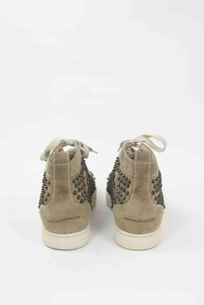 Baskets Christian Louboutin  Marron