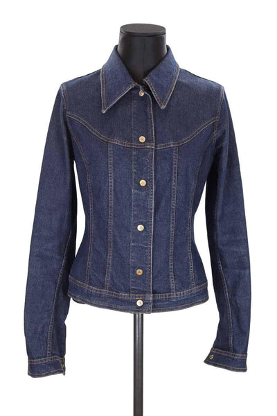 Veste En Jean Dolce & Gabbana Femme Taille 42 (S) - 100% Coton, Occasion Très Bon état