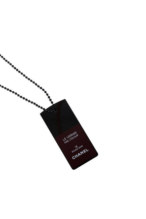 Collier Chanel  Bordeaux