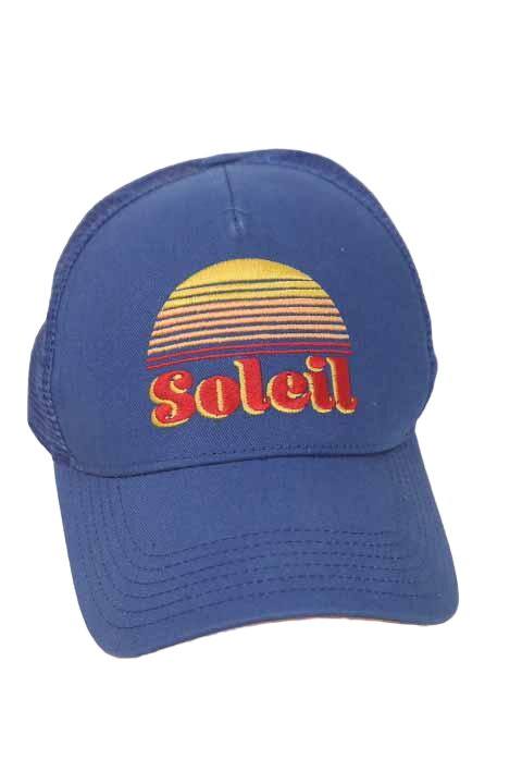 Casquettes Ronron & David Lucas  Bleu