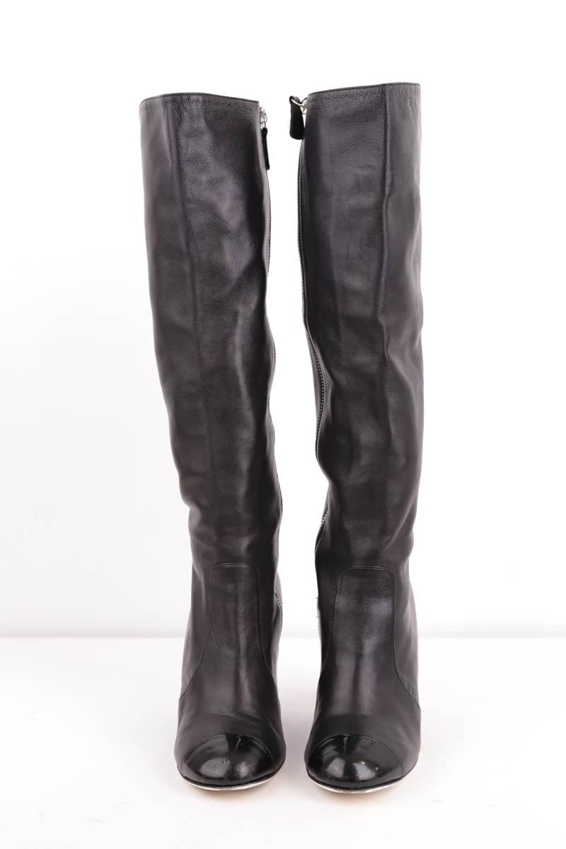 Bottes Chanel  Noir