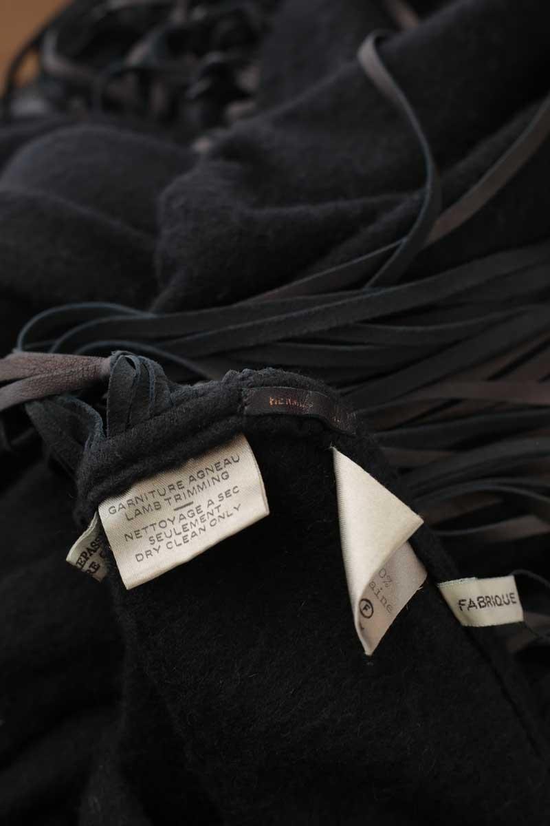 Ponchos Hermès  Noir