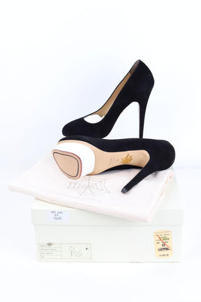 Talons Charlotte Olympia  Noir