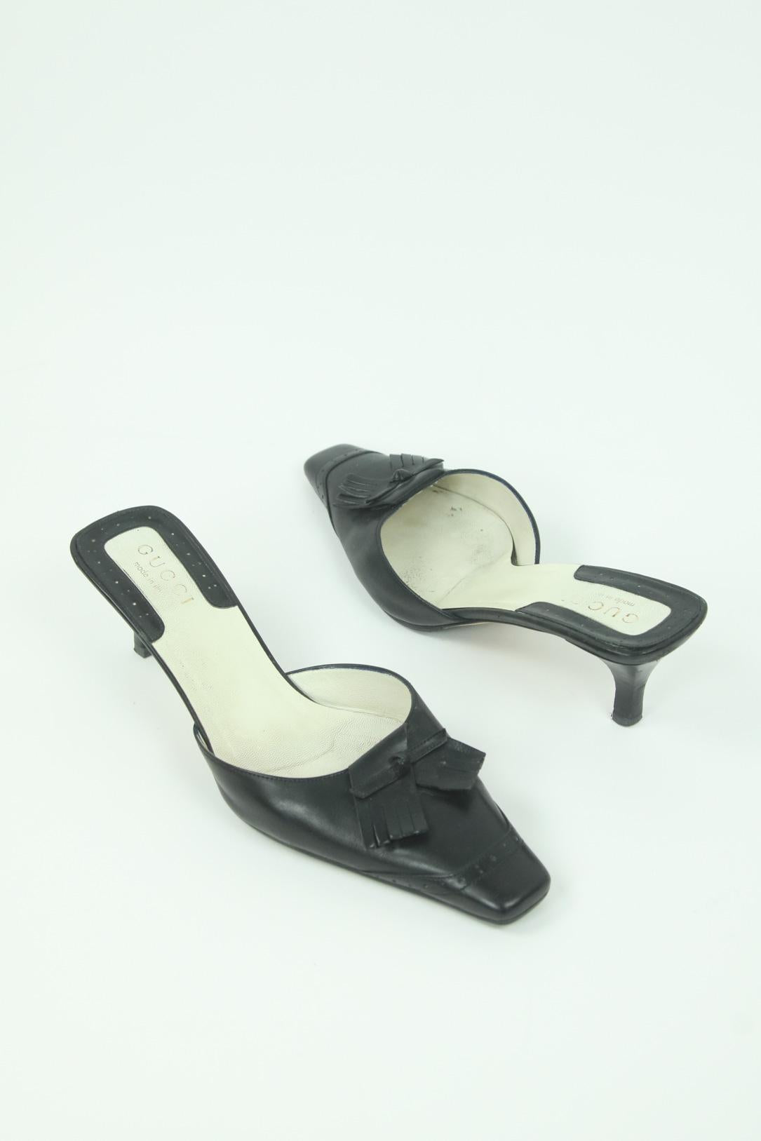 Talons mules Gucci  Bleu