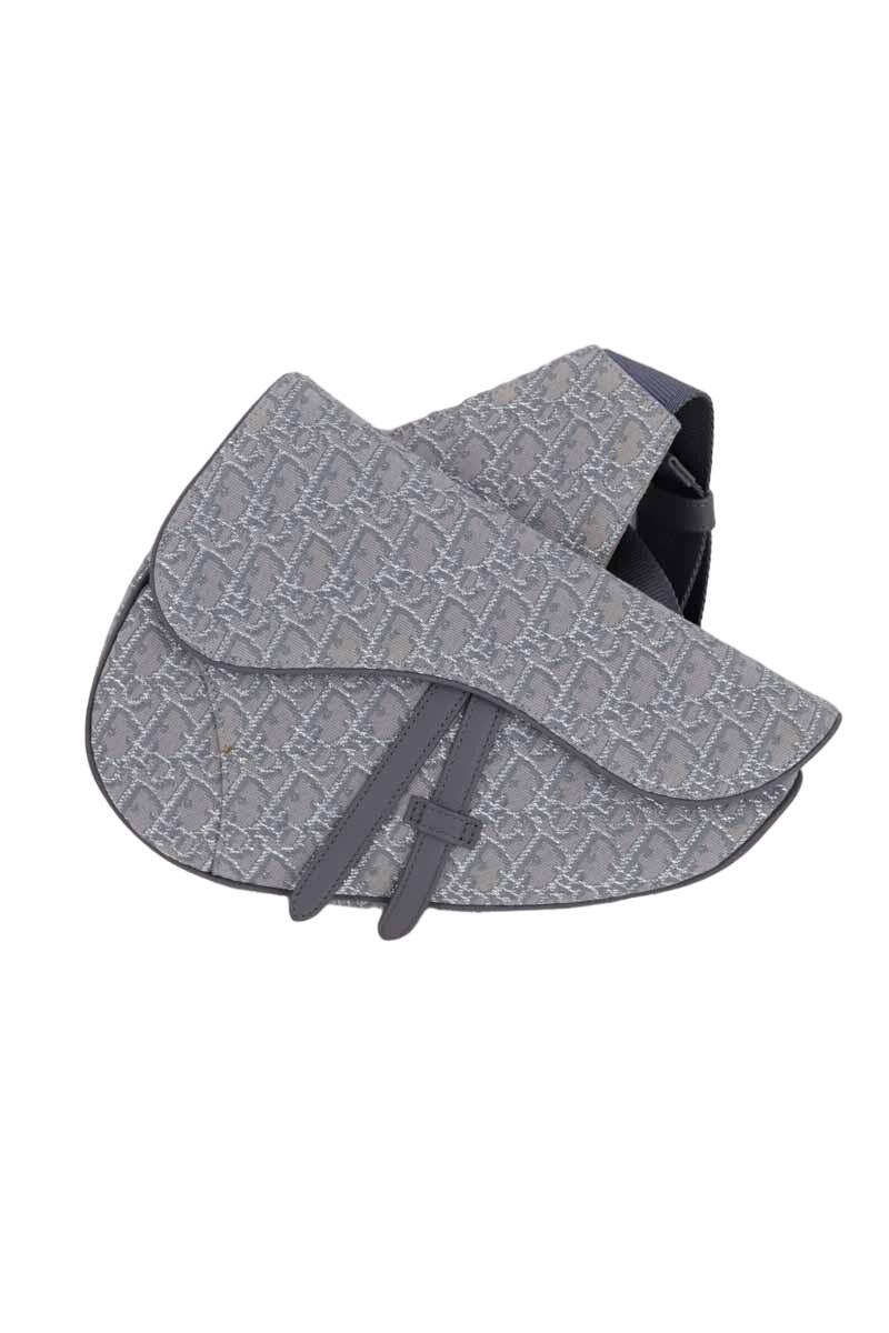 Bandoulière Dior Saddle Gris