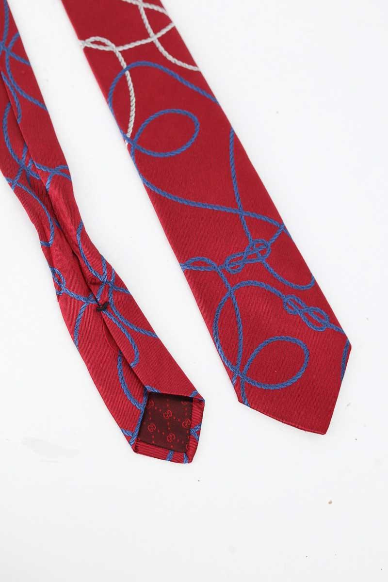Cravate Gucci  Rouge