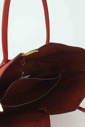Sac Félicie en cuir empreinte rouge Louis Vuitton - Seconde Main