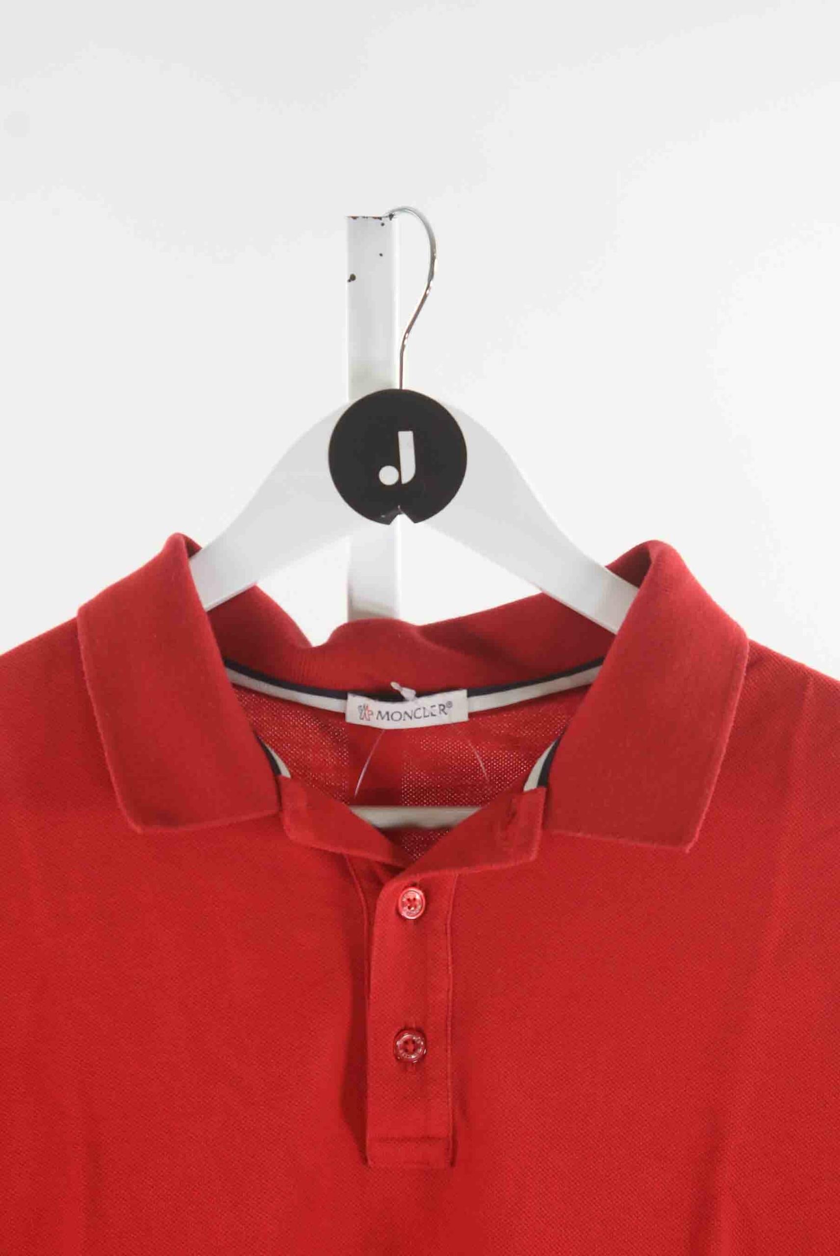 T-shirts Moncler  Rouge