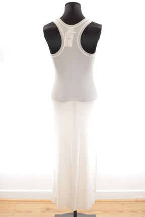 Mi-longueur Jean Paul Gaultier  Blanc