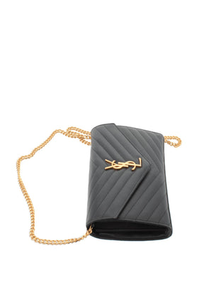 Bandoulière Saint Laurent Cassandra Noir