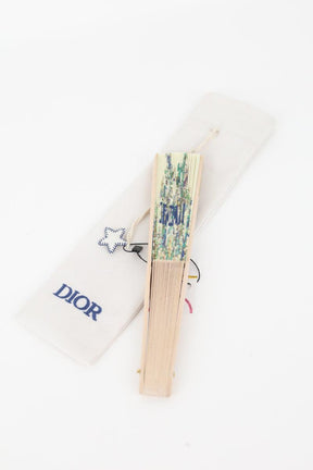 Eventail  Dior  Bleu