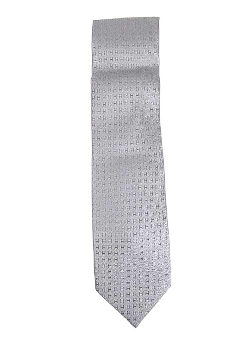 Cravate Hermès  Gris